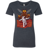 T-Shirts Vintage Navy / S Killer Bees on Mars Women's Triblend T-Shirt