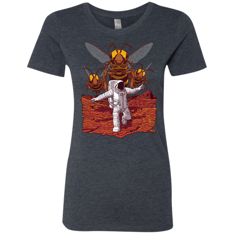 T-Shirts Vintage Navy / S Killer Bees on Mars Women's Triblend T-Shirt
