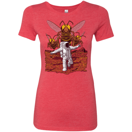 T-Shirts Vintage Red / S Killer Bees on Mars Women's Triblend T-Shirt