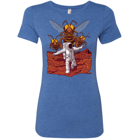 T-Shirts Vintage Royal / S Killer Bees on Mars Women's Triblend T-Shirt