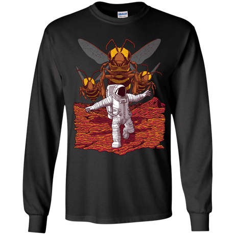 T-Shirts Black / YS Killer Bees on Mars Youth Long Sleeve T-Shirt