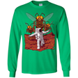 T-Shirts Irish Green / YS Killer Bees on Mars Youth Long Sleeve T-Shirt