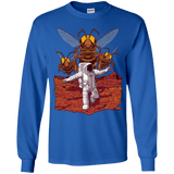 T-Shirts Royal / YS Killer Bees on Mars Youth Long Sleeve T-Shirt