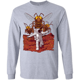 T-Shirts Sport Grey / YS Killer Bees on Mars Youth Long Sleeve T-Shirt