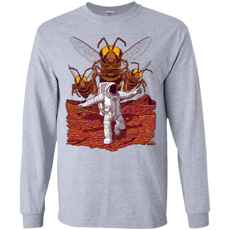 T-Shirts Sport Grey / YS Killer Bees on Mars Youth Long Sleeve T-Shirt