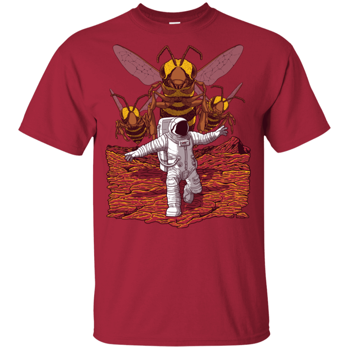 T-Shirts Cardinal / YXS Killer Bees on Mars Youth T-Shirt