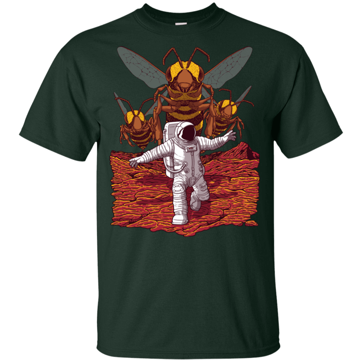 T-Shirts Forest / YXS Killer Bees on Mars Youth T-Shirt