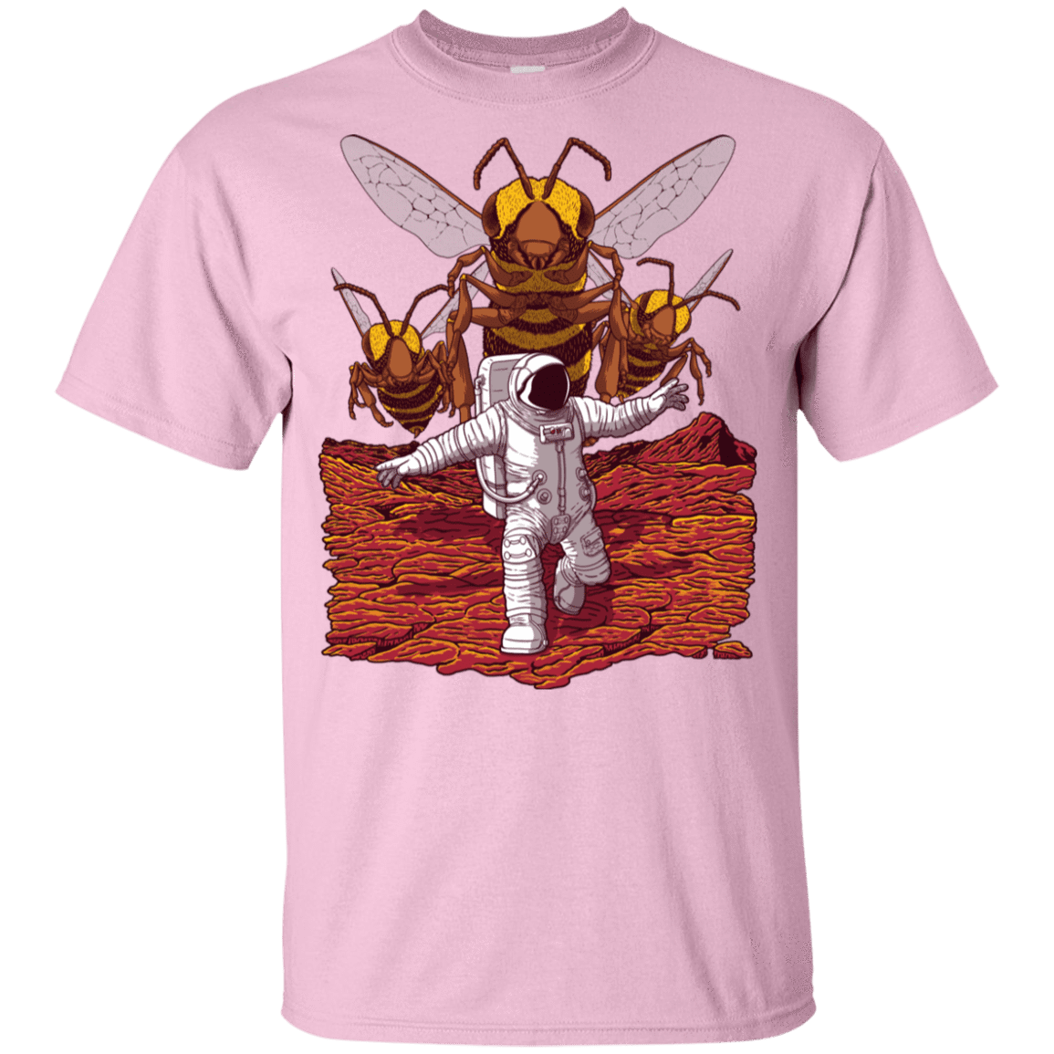 T-Shirts Light Pink / YXS Killer Bees on Mars Youth T-Shirt