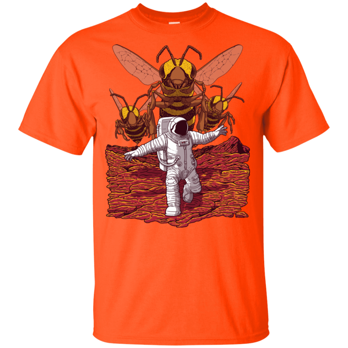 T-Shirts Orange / YXS Killer Bees on Mars Youth T-Shirt