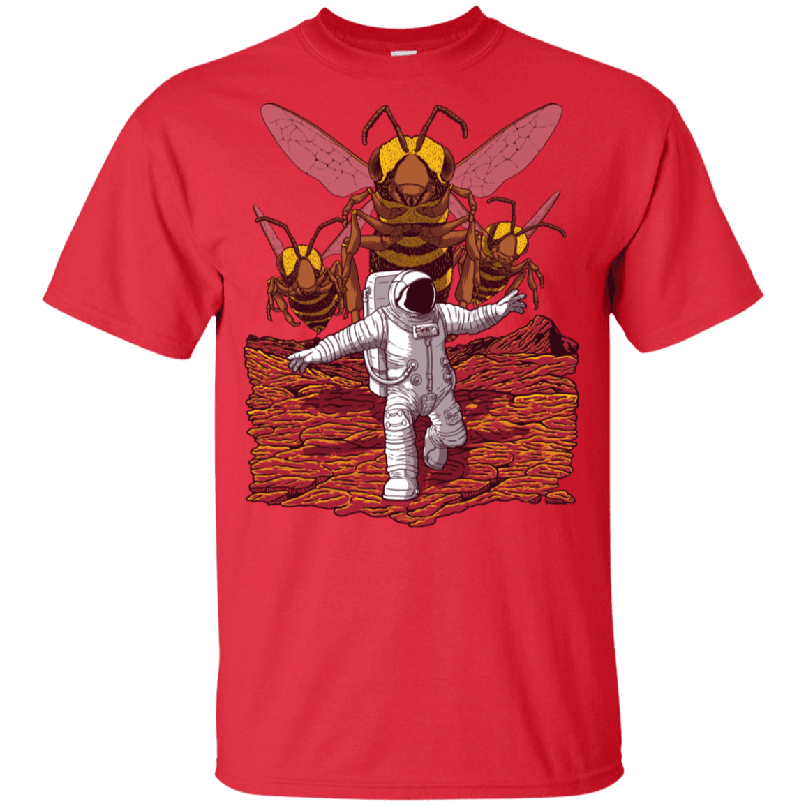 T-Shirts Red / YXS Killer Bees on Mars Youth T-Shirt