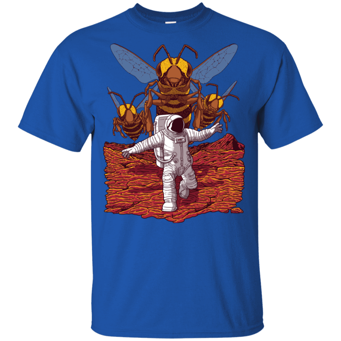 T-Shirts Royal / YXS Killer Bees on Mars Youth T-Shirt