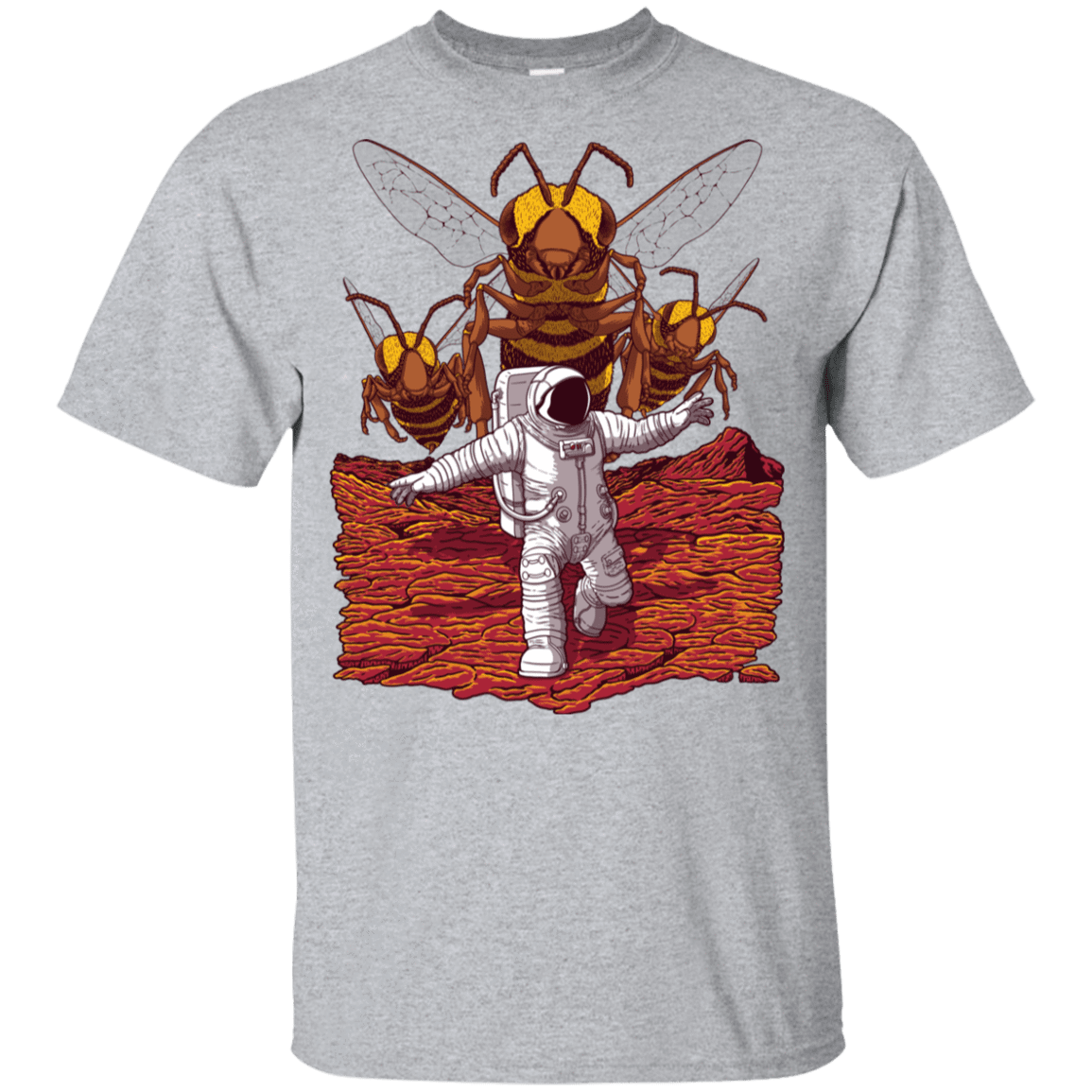 T-Shirts Sport Grey / YXS Killer Bees on Mars Youth T-Shirt