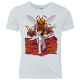 T-Shirts Heather White / YXS Killer Bees on Mars Youth Triblend T-Shirt