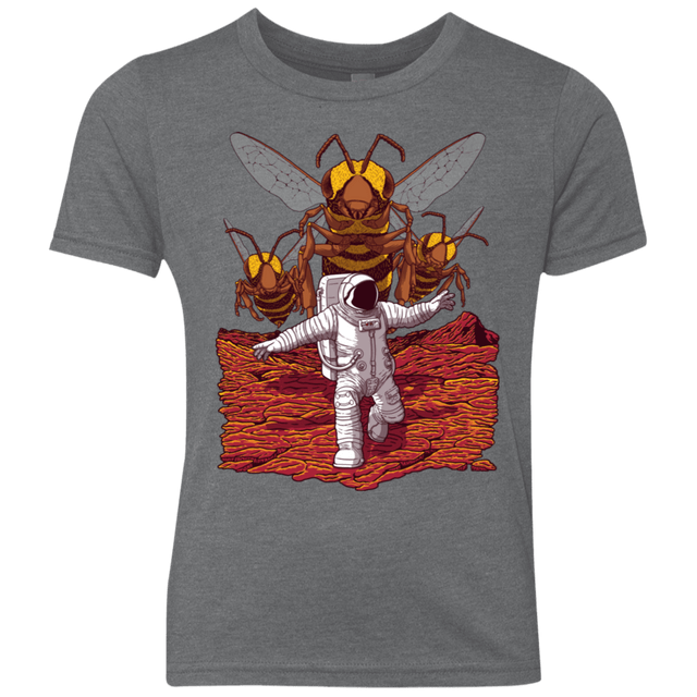 T-Shirts Premium Heather / YXS Killer Bees on Mars Youth Triblend T-Shirt