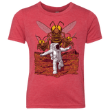 T-Shirts Vintage Red / YXS Killer Bees on Mars Youth Triblend T-Shirt
