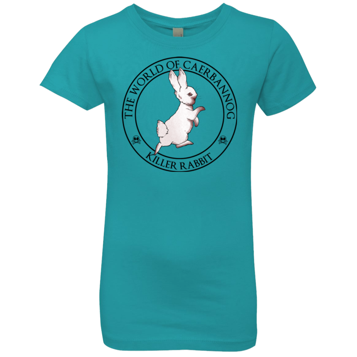 T-Shirts Tahiti Blue / YXS Killer Bunny Girls Premium T-Shirt