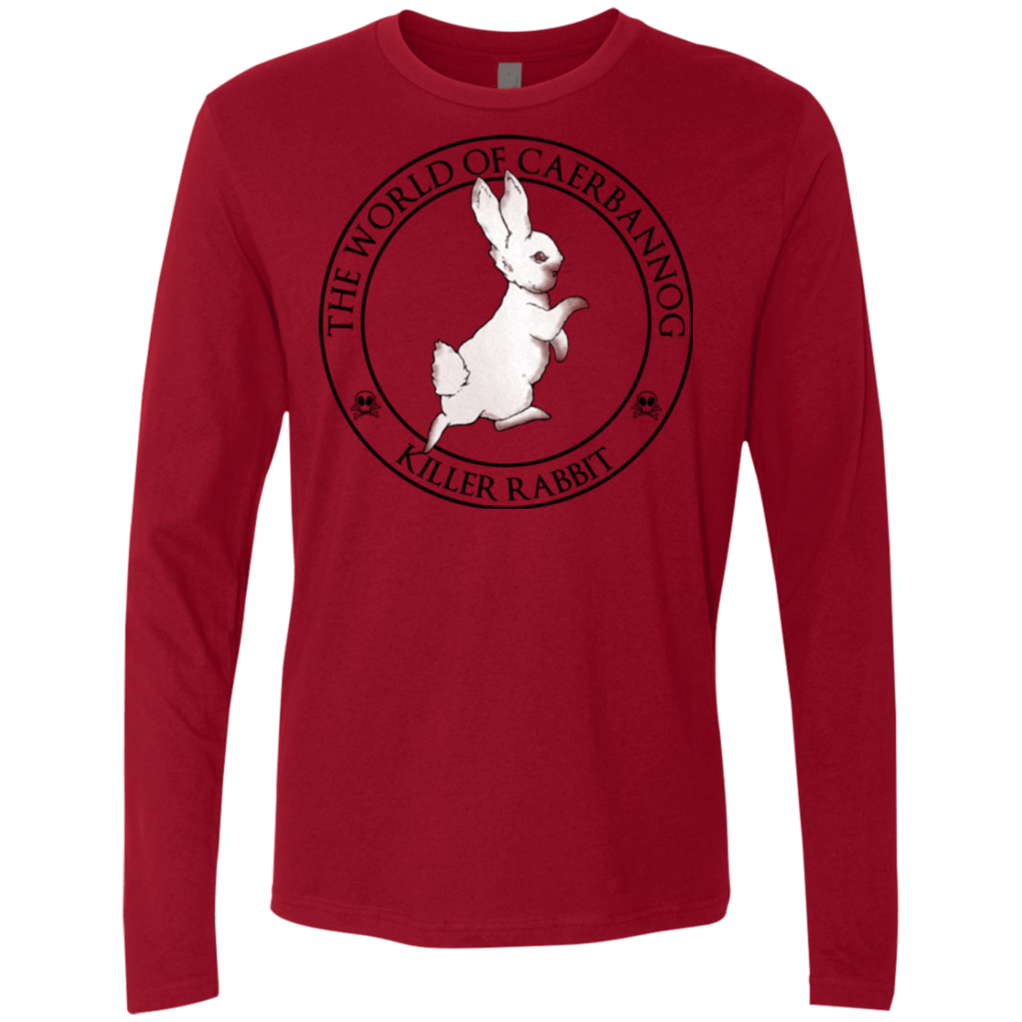 T-Shirts Cardinal / Small Killer Bunny Men's Premium Long Sleeve