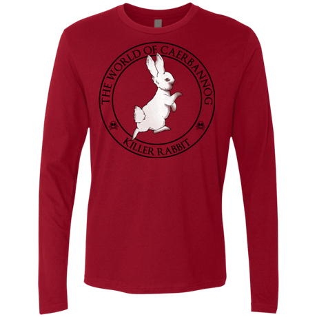 T-Shirts Cardinal / Small Killer Bunny Men's Premium Long Sleeve
