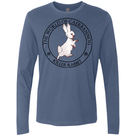 T-Shirts Indigo / Small Killer Bunny Men's Premium Long Sleeve