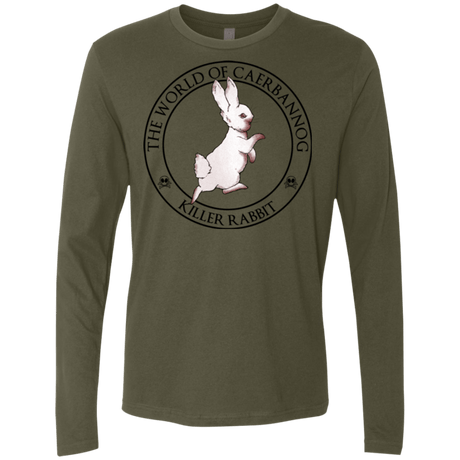 T-Shirts Military Green / Small Killer Bunny Men's Premium Long Sleeve