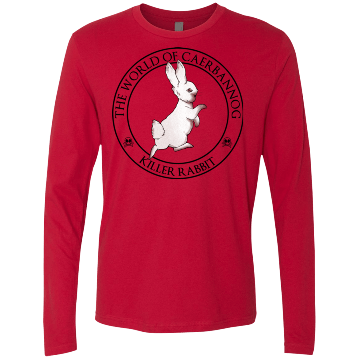 T-Shirts Red / Small Killer Bunny Men's Premium Long Sleeve