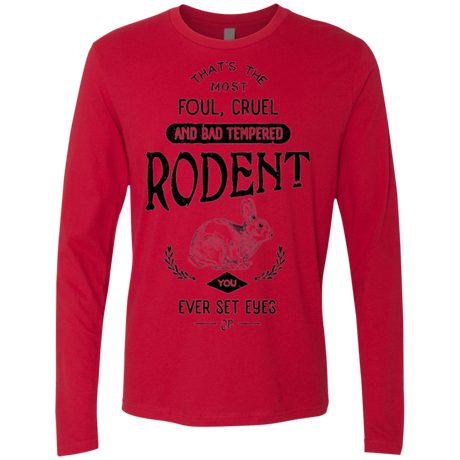 T-Shirts Red / Small Killer Bunny Men's Premium Long Sleeve