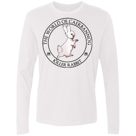T-Shirts White / Small Killer Bunny Men's Premium Long Sleeve