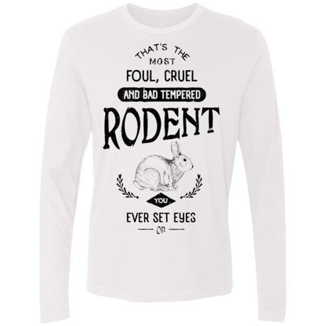 T-Shirts White / Small Killer Bunny Men's Premium Long Sleeve