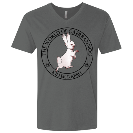 T-Shirts Heavy Metal / X-Small Killer Bunny Men's Premium V-Neck