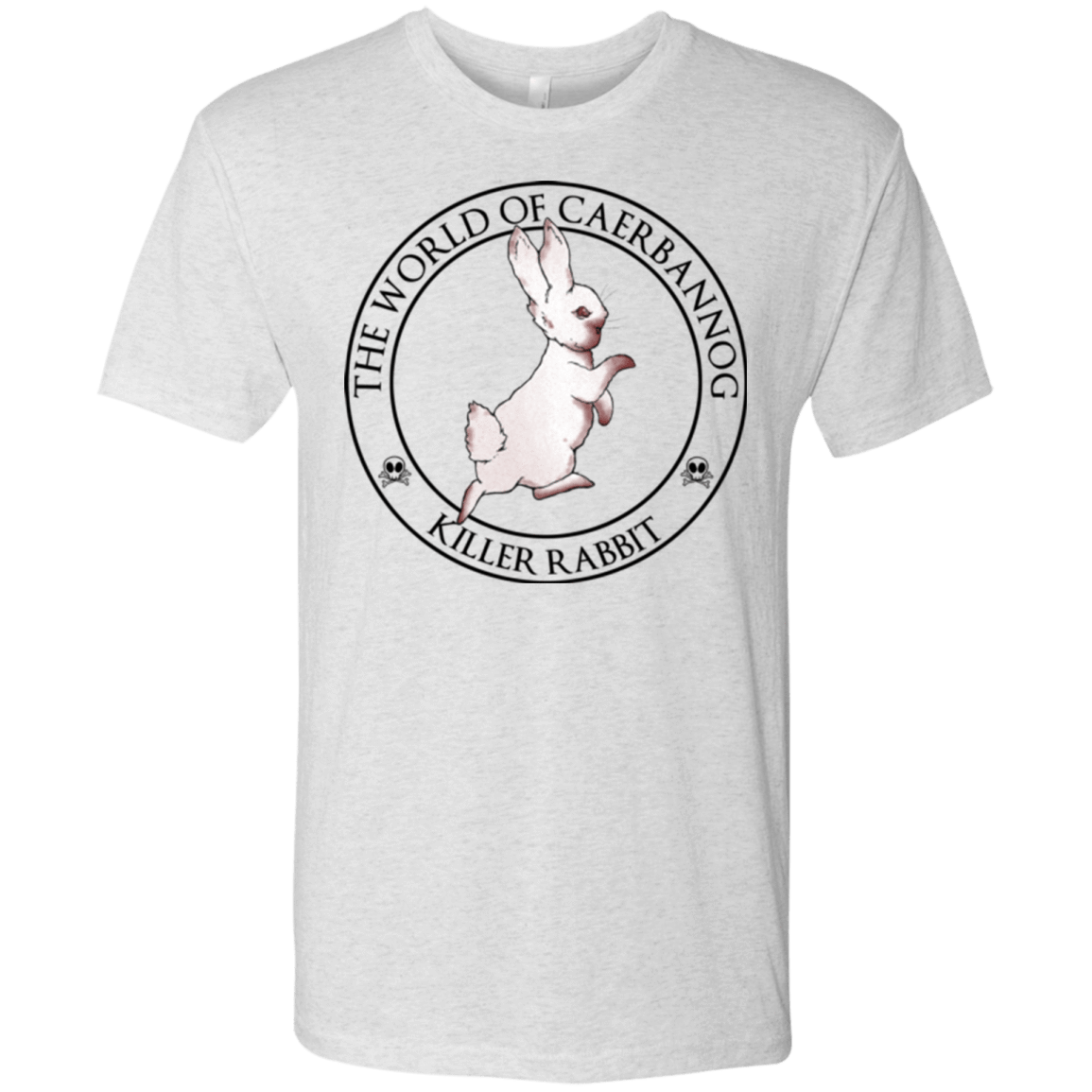 T-Shirts Heather White / Small Killer Bunny Men's Triblend T-Shirt