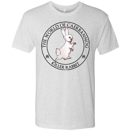 T-Shirts Heather White / Small Killer Bunny Men's Triblend T-Shirt