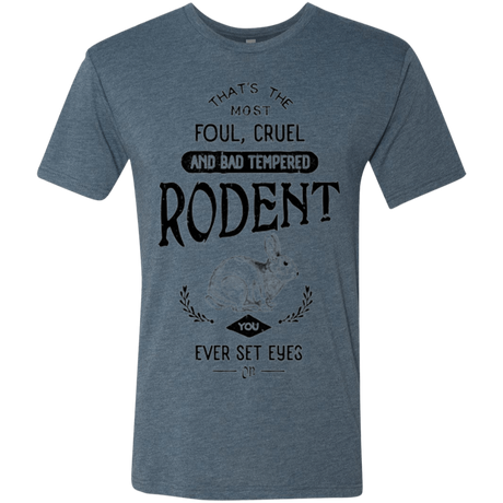 T-Shirts Indigo / Small Killer Bunny Men's Triblend T-Shirt