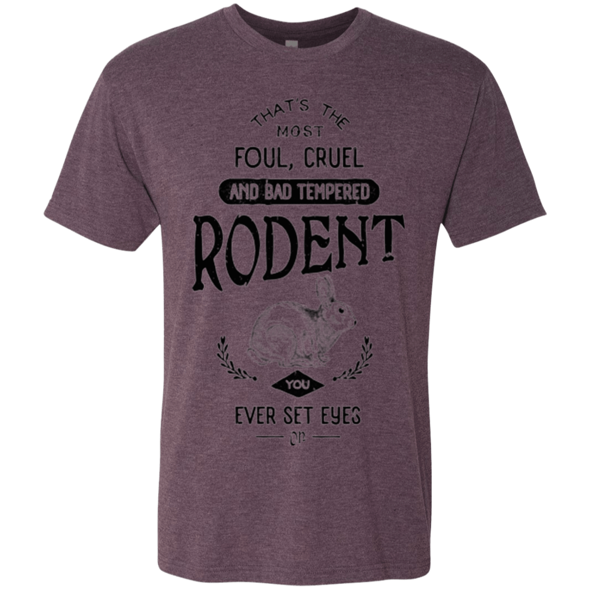 T-Shirts Vintage Purple / Small Killer Bunny Men's Triblend T-Shirt