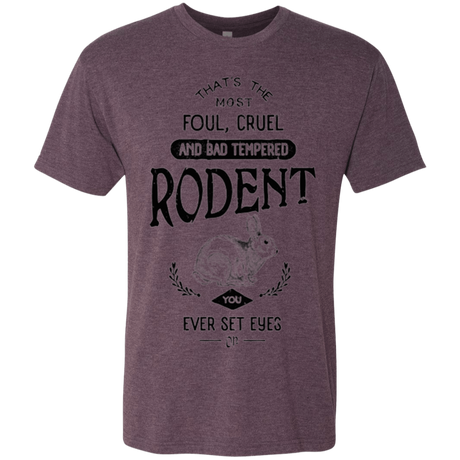 T-Shirts Vintage Purple / Small Killer Bunny Men's Triblend T-Shirt