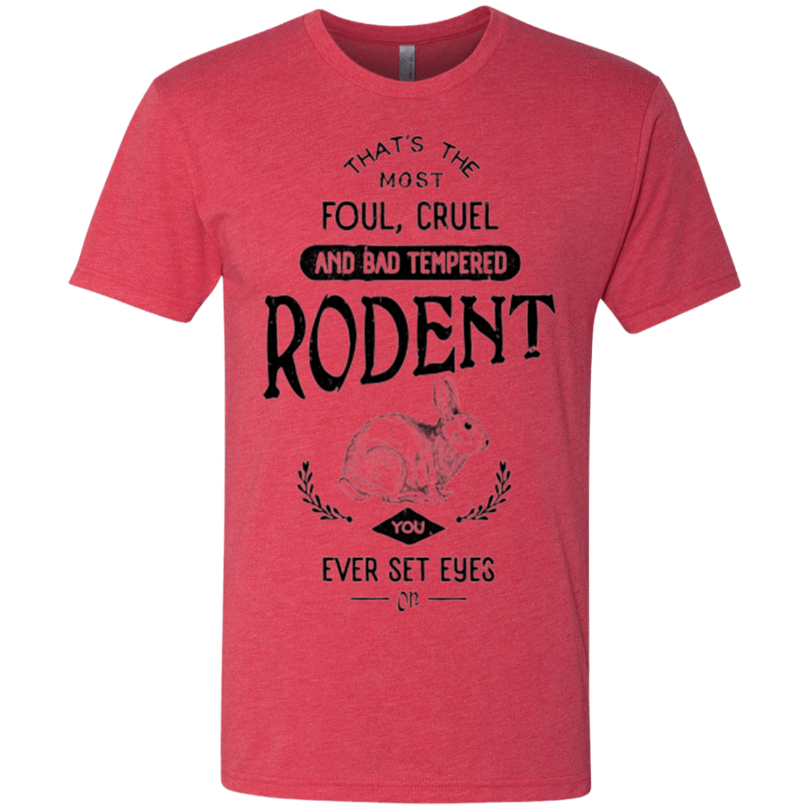 T-Shirts Vintage Red / Small Killer Bunny Men's Triblend T-Shirt