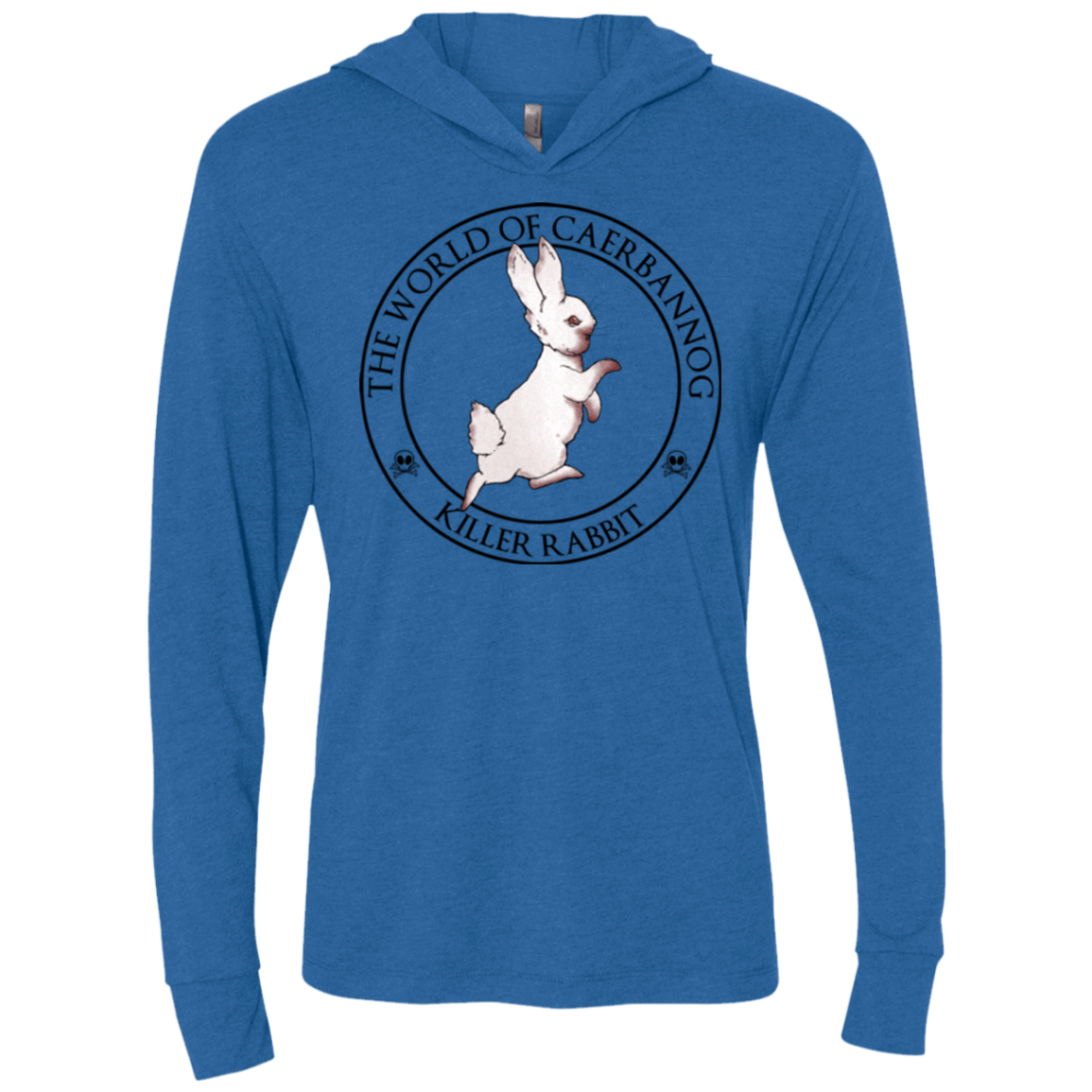 T-Shirts Vintage Royal / X-Small Killer Bunny Triblend Long Sleeve Hoodie Tee
