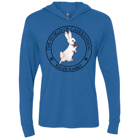 T-Shirts Vintage Royal / X-Small Killer Bunny Triblend Long Sleeve Hoodie Tee
