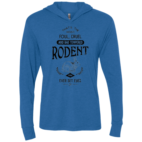 T-Shirts Vintage Royal / X-Small Killer Bunny Triblend Long Sleeve Hoodie Tee