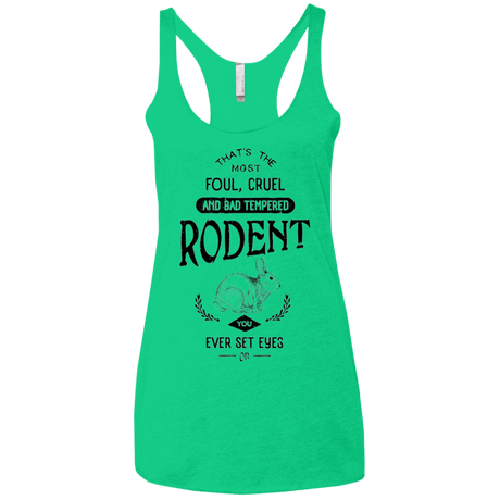 T-Shirts Envy / X-Small Killer Bunny Women's Triblend Racerback Tank