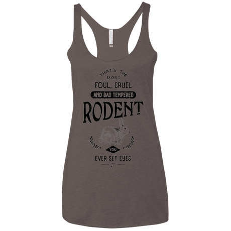 T-Shirts Macchiato / X-Small Killer Bunny Women's Triblend Racerback Tank