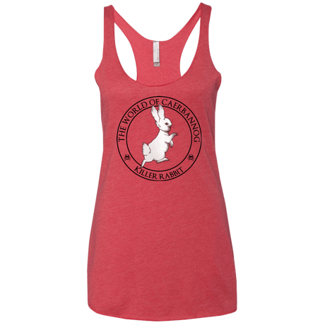 T-Shirts Vintage Red / X-Small Killer Bunny Women's Triblend Racerback Tank