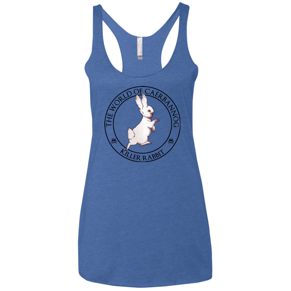 Killer Bunny Women's Triblend Racerback Tank