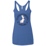 Killer Bunny Women's Triblend Racerback Tank