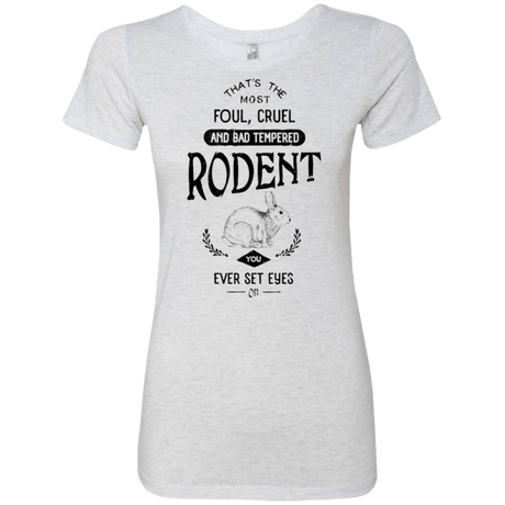 T-Shirts Heather White / Small Killer Bunny Women's Triblend T-Shirt