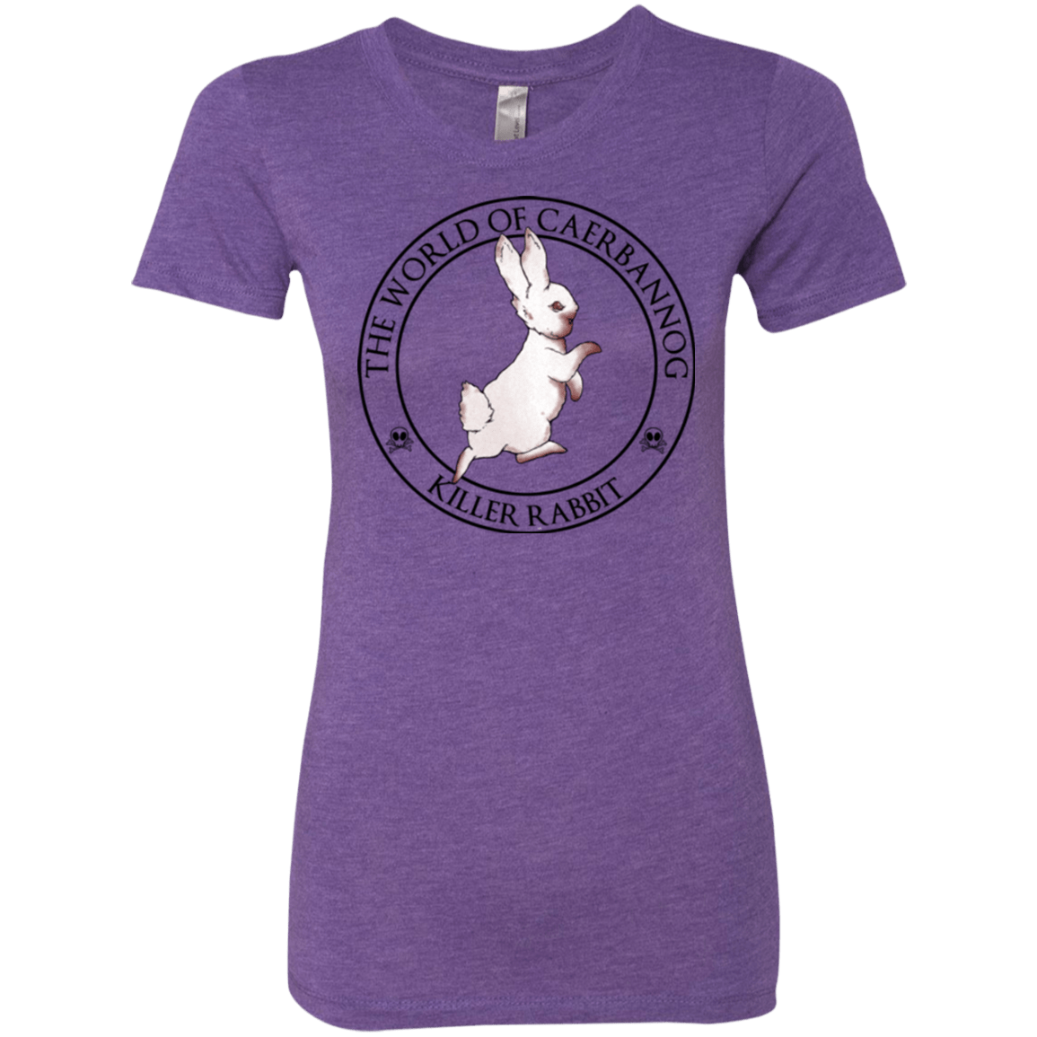 T-Shirts Purple Rush / Small Killer Bunny Women's Triblend T-Shirt