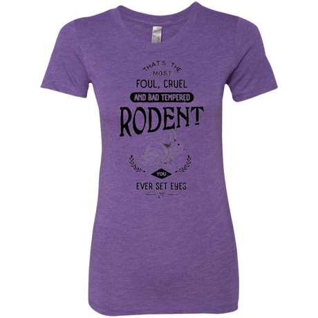 T-Shirts Purple Rush / Small Killer Bunny Women's Triblend T-Shirt
