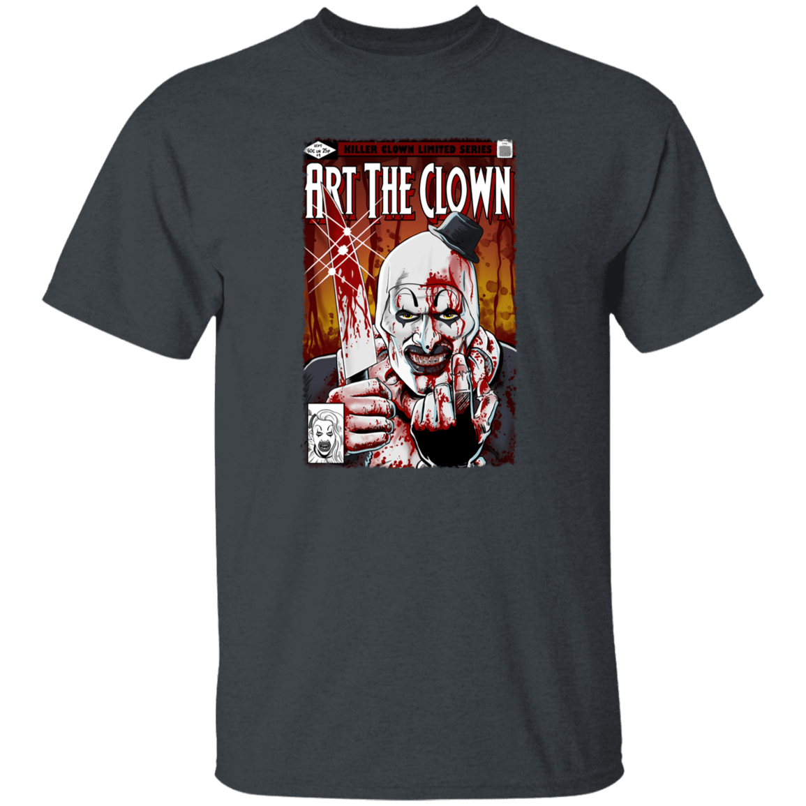 T-Shirts Dark Heather / YXS Killer CLown Youth T-Shirt