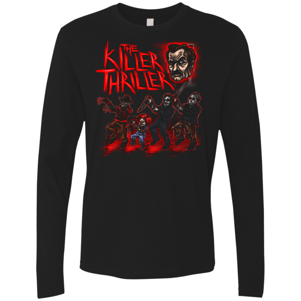 T-Shirts Black / Small Killer Thriller Men's Premium Long Sleeve