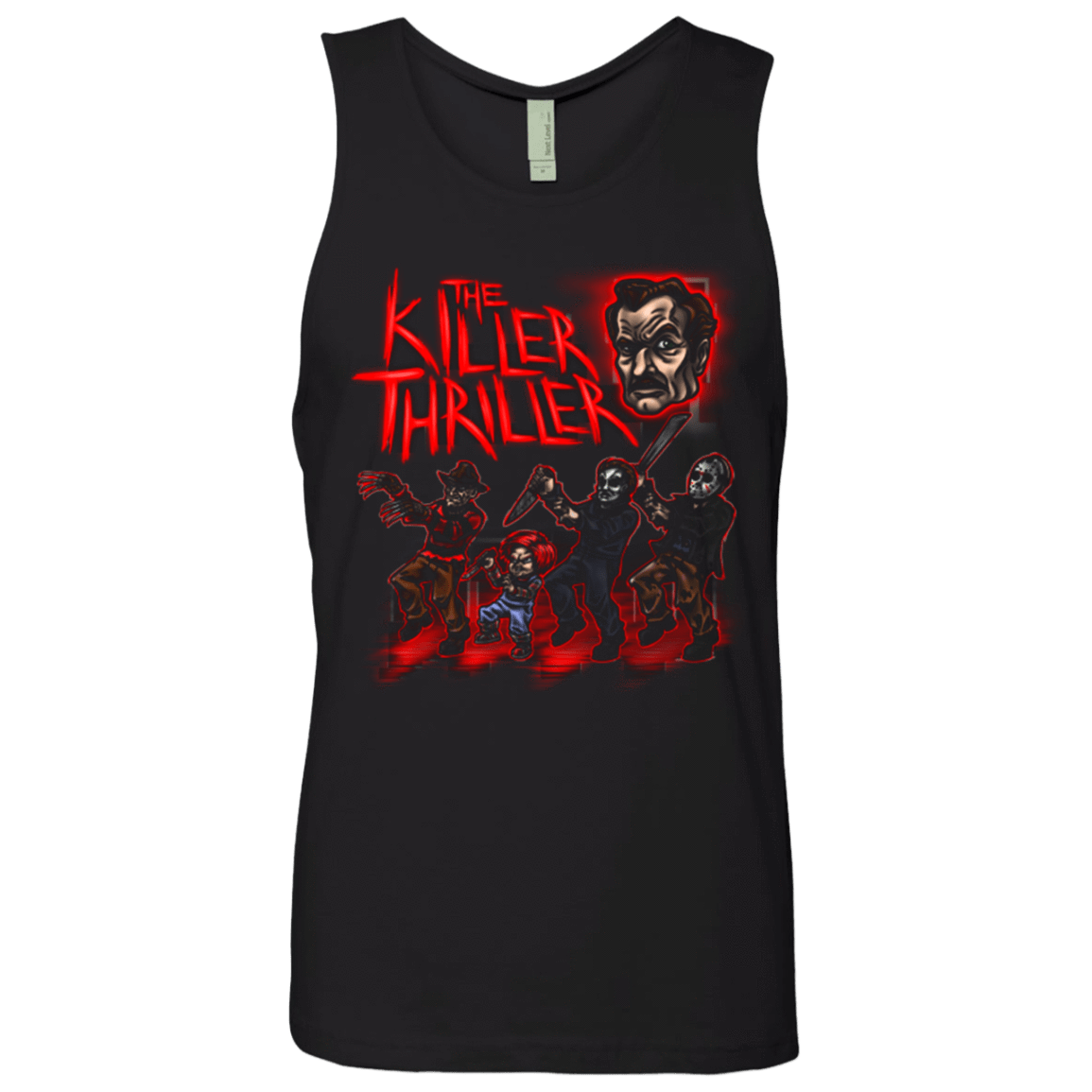 T-Shirts Black / Small Killer Thriller Men's Premium Tank Top