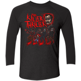 T-Shirts Vintage Black/Vintage Black / X-Small Killer Thriller Men's Triblend 3/4 Sleeve
